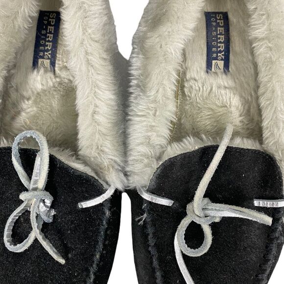 Sperry Black Slippers / moccasins - Picture 3 of 8
